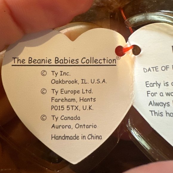 Ty Beanie Babies Early The Robin - NWMT - Picture 6 of 9